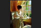 Famous Breakfast Paintings - sunny breakfast